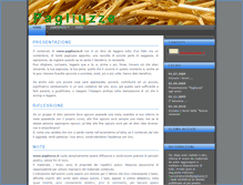 Tablet Screenshot of pagliuzze.it